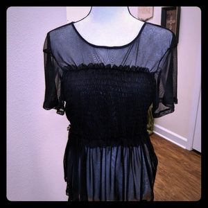 Sheer shirt- NWOT!